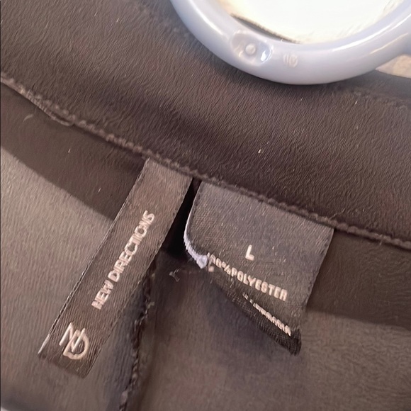 Floral black Blouse - Multicolor - Picture 2 of 2